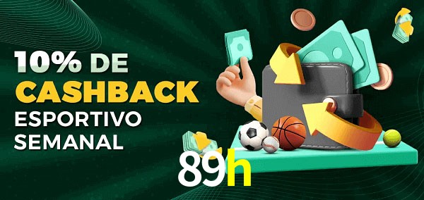 10% de bônus de cashback na 89h